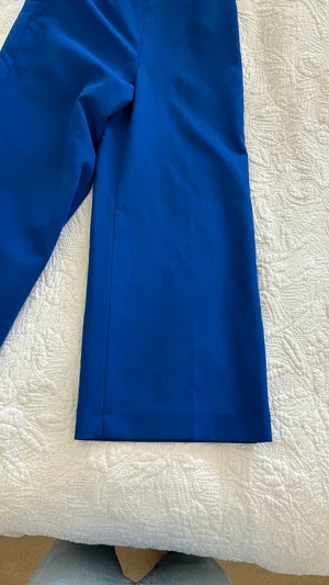 ZARA High Waisted, Wide Leg Trousers thumbnail 4