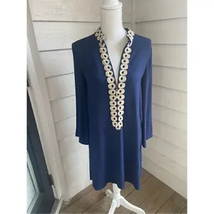Lily Pulitzer Women’s Grace Lynn Stretch Dress Blue Size 2 thumbnail 10