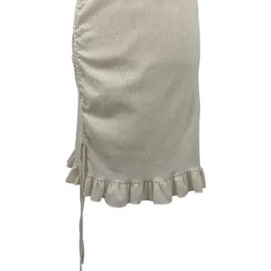 Fashion‎ Star Quality Cream Milkmaid Fairy Cottagecore Ruffle Mini Dress Lace S thumbnail 6
