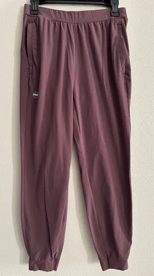 Janji‎ Women S Purple Mercury Knit Leggings Pants Stretch Run Athletic Gym Wear thumbnail 1