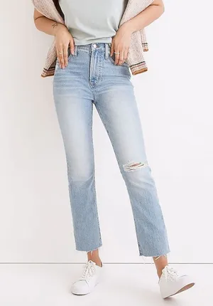 Madewell The Perfect Vintage Straight Leg Jeans 29 Tall thumbnail 1