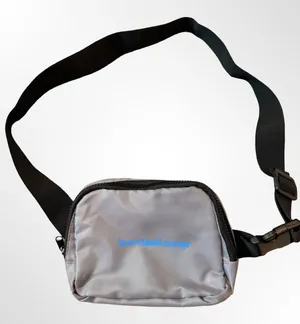 Burn Boot Camp Silver Sling/ Fanny Pack Bag 💙✨ Blue thumbnail 1