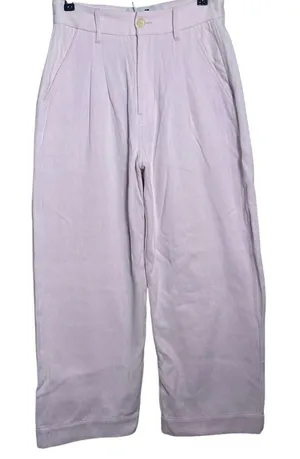 Mii Collections En Fete Pink Wide Leg High Waist Jeans Sz. M thumbnail 1