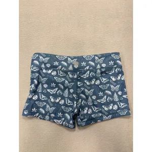 IAB‎ MFG Athletic Shorts 10 L Blue Butterfly No Ride Compression Workout Yoga thumbnail 6