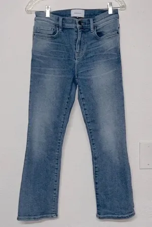 Current Elliott size‎ 28 jeans cropped cotton blend denim jeans thumbnail 1