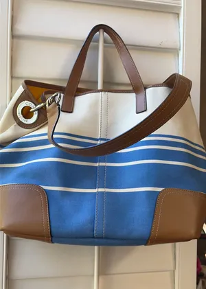 2014 Coach Hadley Variegated Duffel Bag w 2 Tags thumbnail 1