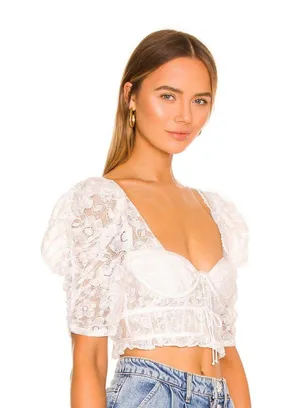 For Love & Lemons Lorena Top thumbnail 3