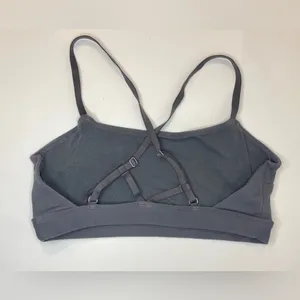 Abercrombie‎ & Fitch Women's Charcoal Bralette Size M thumbnail 3