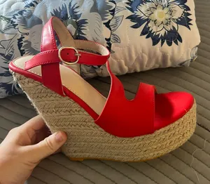 Red Wedges Size 5 thumbnail 2