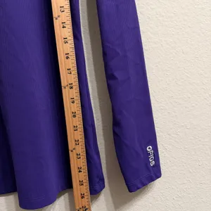 Figs Palmer Ribbed Long-Sleeve Underscrub purple Dark Purple Size Medium thumbnail 11