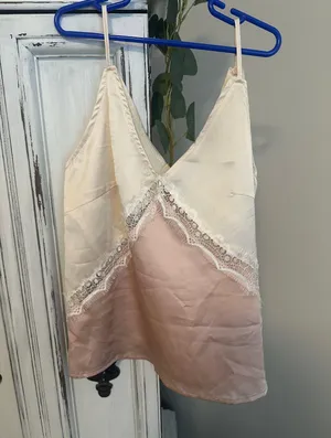 Boutique Satin Tank Top thumbnail 1