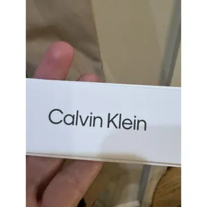 Calvin Klein Water Resistant A-Line Trench Coat Tan Size Small Hooded thumbnail 9