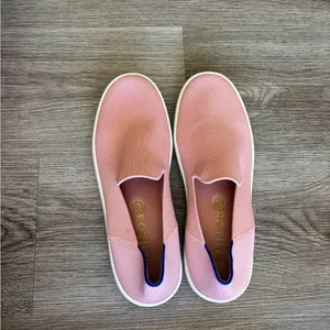 rothy’s RETIRED RARE the sneaker coral pink slip-on shoes limited edition 8 thumbnail 7