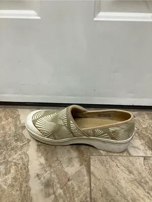Dansko nursing vegan volley canvas Floral Slip-On closed-back clogs thumbnail 7