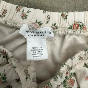 Love Shack Fancy Dainty ruffle ditsy floral coquette flowy shorts thumbnail 2