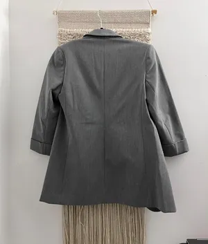 Light Gray Blazer thumbnail 3