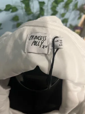 Princess Polly Mini White Ruffled Dress thumbnail 6