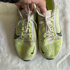 Nike Women's SuperRep Go 3 Flyknit Sneakers Neon Yellow White Size 7 thumbnail 13