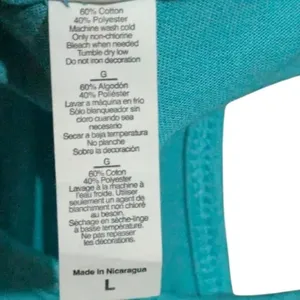 Next Level "Don't Breathe Near Me" Graphic Tank, Size Large thumbnail 4