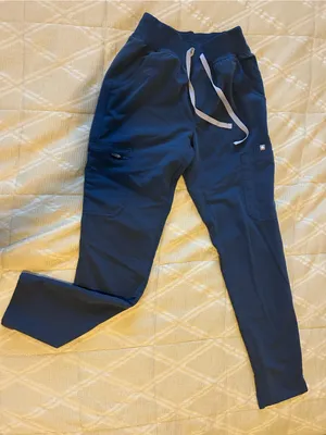 Figs blue High Waisted Yola Skinny Scrub Pants™ thumbnail 1