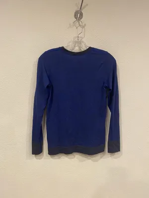 Lululemon Swiftly Breathe Shirt Womens Small Blue Long Sleeve Crew Neck Athletic thumbnail 4