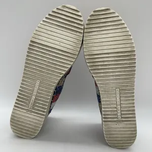 Tommy Hilfiger Womens 6.5 Shoes Flats Corliss 2‎ American Flag Sequin Espadrille thumbnail 6