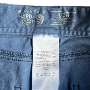 Mountain Hardwear Medium Blue Crop Hiking Pants Size 4/36‎ thumbnail 4