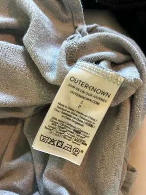 Outerknown Long Grey Dress thumbnail 7