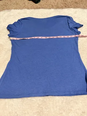 District made medium Royal Blue Tennessee Smokies Baseball v-Neck Graphic Tee thumbnail 4