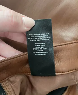 Aritzia Wilfred Melina Vegan Leather Straight Leg Pant thumbnail 7