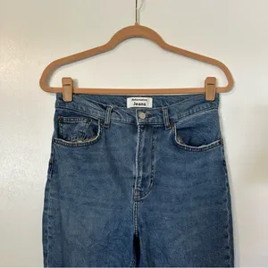 Reformation High Rise Skinny Jeans Syracuse Wash Womens 29 Blue thumbnail 4