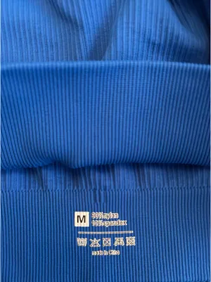 Blue Activewear Set Size M thumbnail 4