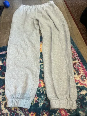 Brandy Melville John galt grey sweatpants thumbnail 4