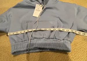 ZARA Sweatsuit Set With Hoodie And Wide Leg Size S thumbnail 5