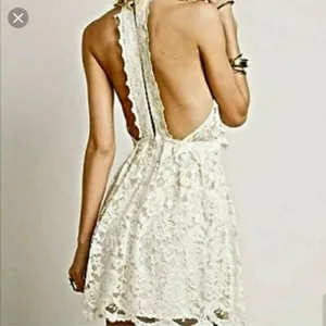 Free People Lace Cream Dress thumbnail 2