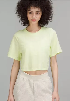 Lululemon Relaxed Cropped Crewneck T-shirt thumbnail 1
