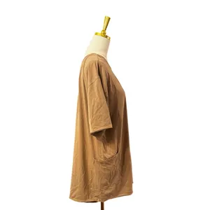 Free People Movement Hot Shot Tee Romper Oversized Mocha Latte One Piece NWT Med thumbnail 3