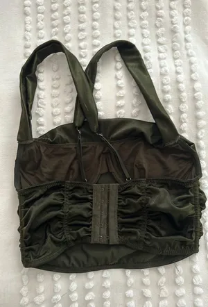 Green Corset Top Size M thumbnail 2