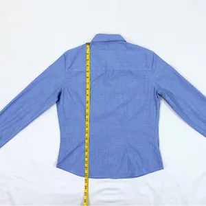 Vintage Y2K Abercrombie & Fitch Button Down Oxford Shirt - Blue Chambray - S thumbnail 6