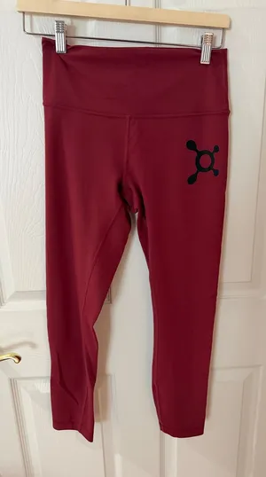 Lululemon x Orangetheory Fitness Wunder Train High-Rise Tight 25” Size 8 Merlot thumbnail 1