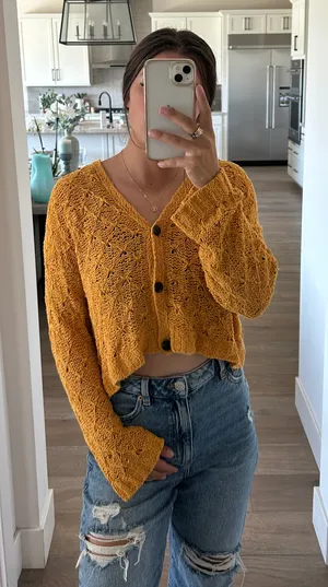 American Eagle Outfitters Knit Sweater thumbnail 3