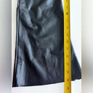 Commando Faux Leather Crop Flare Leggings L thumbnail 7