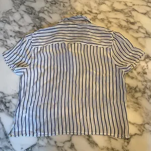NWT J crew Sheer popover top in crepe de chine Sz 10 Sold Out - tear in front thumbnail 8