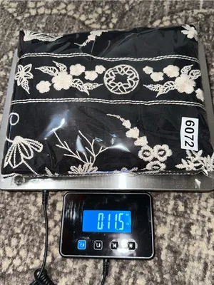Johnny Was Women’s Size S Black White Embroidered Domingo High Slit Linen Skirt thumbnail 9