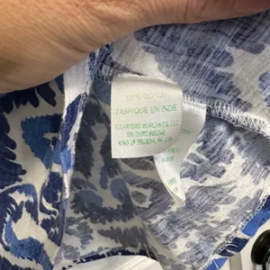 Lilly‎ Pulitzer Navy and White Blouse thumbnail 6