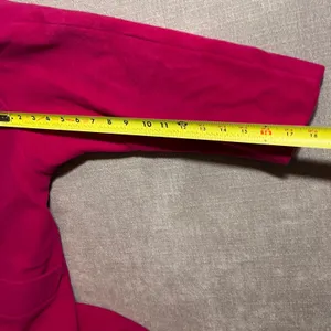 Vintage Wool Fuschia‎ Double Breasted Overcoat Made in USA Pink Heavy thumbnail 6