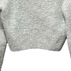 Aritzia Wilfred‎ Gwyneth Alpaca Wool Crop Quarter Zip Sweater O Ring Size XXS thumbnail 13