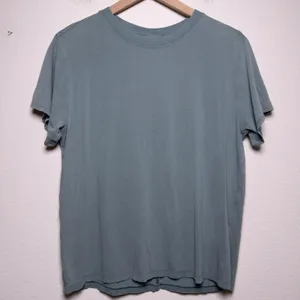 Lululemon Women All Yours T-Shirt 8 Green Short Sleeve Crew Neck Tee Casual thumbnail 1