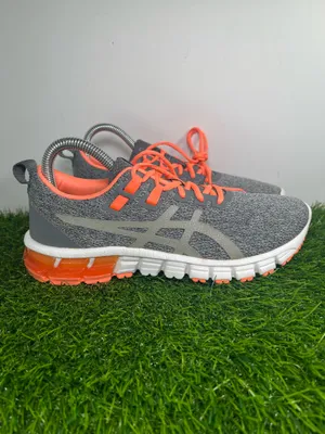 ASICS Gel Running Shoes Gray Orange Women’s US 7 EU 38 Athletic Sneakers thumbnail 3