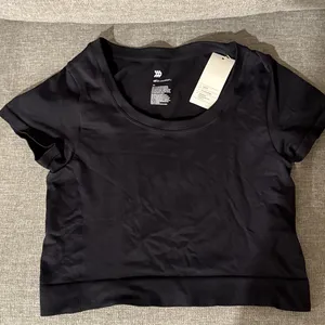 all in motion Black Scoop Neck Short Sleeve Active Tee thumbnail 1